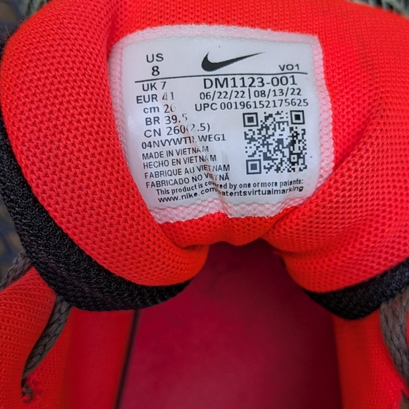 Nike LeBron Witness 7 VII Crimson Alligator Volt 2022, Basketball Sneaker Size 8 - Picture 6 of 13